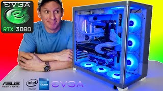 THE BEST 2000 GAMING PC BUILD  EVGA RTX 3080 Intel i7 127000k [upl. by Petersen316]