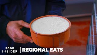 How Authentic Greek Yogurt Is Made  Regional Eats [upl. by Rand812]