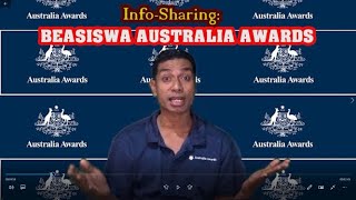 Info sharing Beasiswa Australia Awards Scholarship [upl. by Princess951]