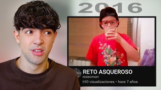 reacciono a mi primer video horizontal [upl. by Ruddie]