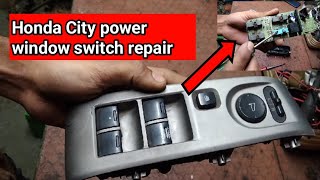 honda city power window switch not working 🚗 all Honda cars power window switch repair [upl. by Winograd249]