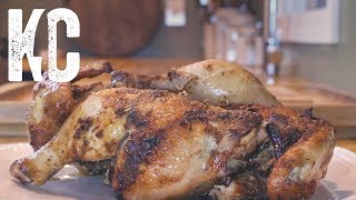 PERFECT ROASTED CHICKEN RECIPE  Spatchcock Chicken [upl. by Allred]