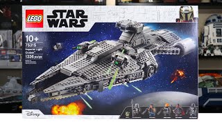 LEGO Star Wars 75315 IMPERIAL LIGHT CRUISER Review 2021 [upl. by Erotavlas842]