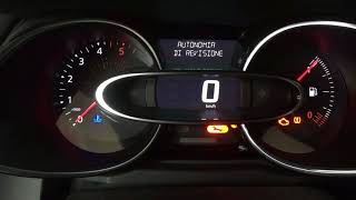 reset service spia olioispezione Renault nuova clio e varie [upl. by Liuqnoj851]