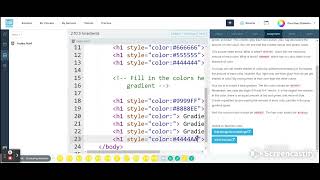 2105 Gradients Coding Walkthrough [upl. by Adian]