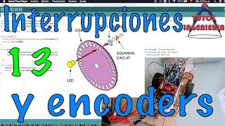 🚗 INTERRUPCIONES en ARDUINO y encoder Vídeo 13 🚴‍♀️ [upl. by Crifasi]