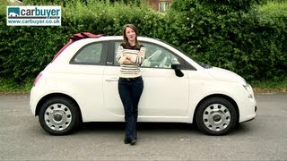 Fiat 500C convertible review  CarBuyer [upl. by Alden]