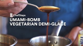 UmamiBomb Vegetarian DemiGlace [upl. by Niarb]