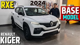 2024 Renault KIGER RXE Base Model Review and Walkaround ✅🔥 l Renault KIGER Base Variant l MRCars [upl. by Bert743]