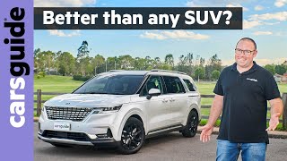 Kia Carnival 2021 review – Why most families should choose it over any SUV [upl. by Adelric]