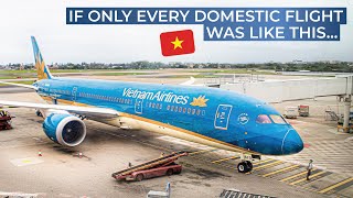 TRIPREPORT  Vietnam Airlines ECONOMY  Boeing 7879  Ho Chi Minh City  Hanoi [upl. by Xever]