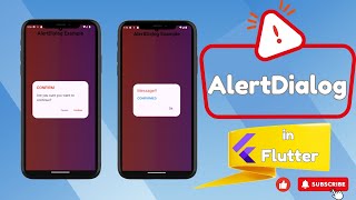 AlertDialogs in Flutter  Create amazing Flutter Popups [upl. by Onitrof]