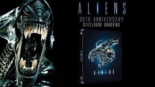 Aliens 30th Anniversary  Steelbook Unboxing [upl. by Rollecnahc31]