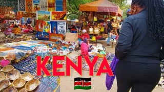 Shopping at the Largest Craft market in KenyaMAASAI MARKET 2021What you need to know [upl. by Akahc]