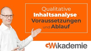 Qualitative Inhaltsanalyse – Voraussetzungen und Ablauf [upl. by Lekym]