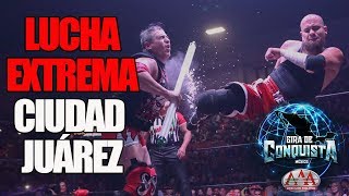 LUCHA EXTREMA Pagano y Líder Vs Los Macizos en Ciudad Juárez  Lucha Libre AAA Worldwide [upl. by Aiciles]