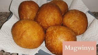 How to make the best Amagwinya  Magwinya  Puff Puff  South African YouTuber [upl. by Nomelc]