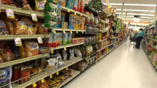 American Grocery Store Food Market Albertsons USA Supermarket Video Review [upl. by Losyram]