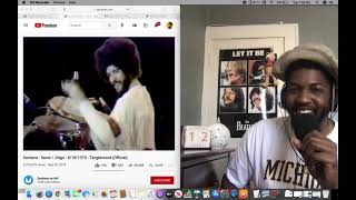 Santana  Savor  Jingo  8181970  Tanglewood Official Reaction [upl. by Aicelav]