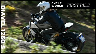 2019 Ducati Diavel 1260 Review  First Ride [upl. by Arlan242]