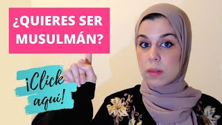 HACERSE MUSULMÁN Las 9 condiciones de la shahada  Aicha Fernandez [upl. by Yhtimit349]