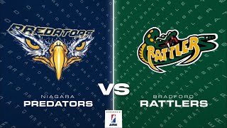 Bradford Rattlers vs Niagara Predators Nov 3 2024 [upl. by Cleopatra]