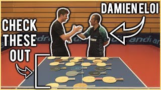 NEW Andro Table Tennis Blades 2018 [upl. by Lyrradal949]