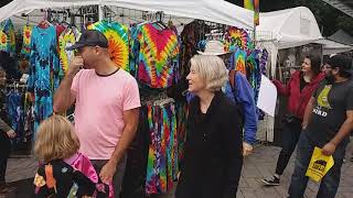 The Saturday Market downtown Portland Oregon full time van life [upl. by Besse]