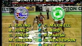 198182  820523 NBA Conference Final G7 Celtics Vs 76ers [upl. by Yelac]