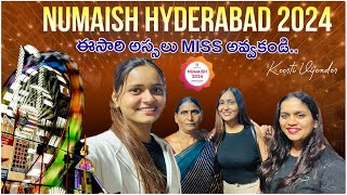 Numaish 2024 hyderabad  Nampally Exhibition  Complete Tour With Prices NamastheMacha [upl. by Yreva]