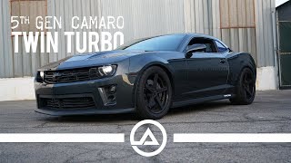 Twin Turbo 5th Gen Camaro [upl. by Annaeoj]