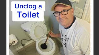 How to Unclog a Toilet FAST [upl. by Atsirak]