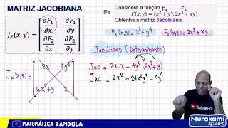 MATRIZ JACOBIANA 01 [upl. by Llorrad222]