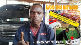 5 Things To Know Before Buying Your First Used Car in Ghana Avoid [upl. by Carlick]