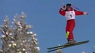 JeanLuc Brassard Wins Freestyle Skiing Gold In Style  Lillehammer 1994 Olympics [upl. by Yenhoj230]