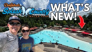 Dollywoods Splash Country Waterpark  Whats New This Year [upl. by Tartaglia]