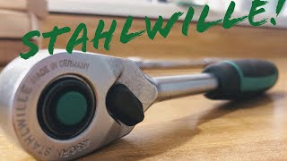 Stahlwille ratchet review  the German Snap On [upl. by Llebasi605]