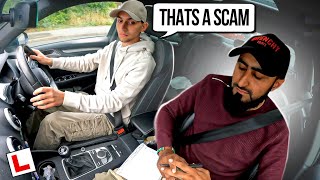 Learner Driver Claims He Was Scammed On this Driving Test [upl. by Aisaim]