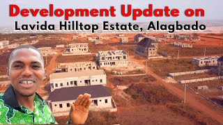 Development update on Lavida Hilltop Estate Ikola Alagbado [upl. by Llenoj]