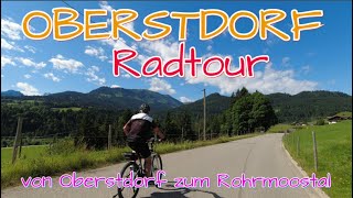 OBERSTDORF Radtour zum Rohrmoostal [upl. by Etnahsa]