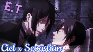 Ciel x Sebastian 𝐒𝐞𝐛𝐚𝐜𝐢𝐞𝐥 ✦ET✦ 𝓑𝓵𝓪𝓬𝓴 𝓑𝓾𝓽𝓵𝓮𝓻【𝐀𝐌𝐕】 [upl. by Tani]