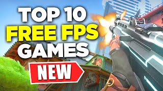 TOP 10 Free PC FPS Games 2021 NEW [upl. by Leah]