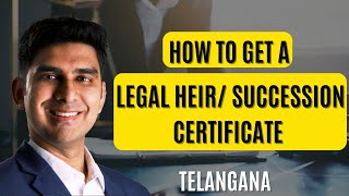 How To Get A Succession Certificate In Telangana  Shares and Movable Property [upl. by Treborsemaj]