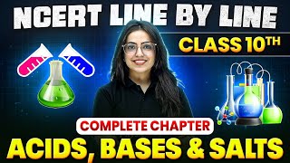 Acids Bases amp Salts ONE SHOT  Full Chapter Line by Line  Class 10th Science  Chapter 2 [upl. by Beryle]