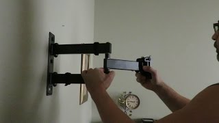 Como instalar un soporte de tv articulado o brazo [upl. by Nari]