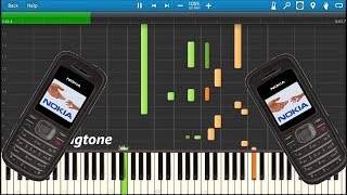 NOKIA 1208 RINGTONES IN SYNTHESIA [upl. by Doty]