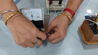 Class XII Physics Experiment Conversion of Galvanometer into voltmeter [upl. by Hymen522]