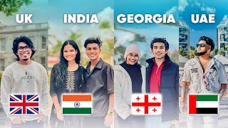 UK 🇬🇧 INDIA 🇮🇳 GEORGIA 🇬🇪 UAE 🇦🇪 Mixed Vlog  Chattambees [upl. by Ecnarrat]