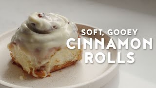 Soft Gooey Cinnamon Rolls Recipe [upl. by Einre]