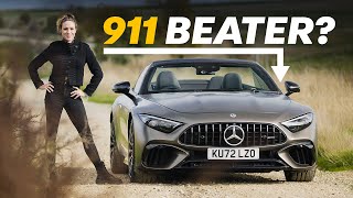 NEW MercedesAMG SL55 Review Better Than A Porsche 911  4K [upl. by Dunston]